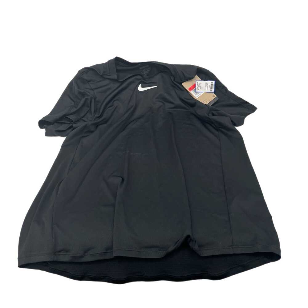 Nike Black Fitted V-Neck T-Shirt | Men’s Size L